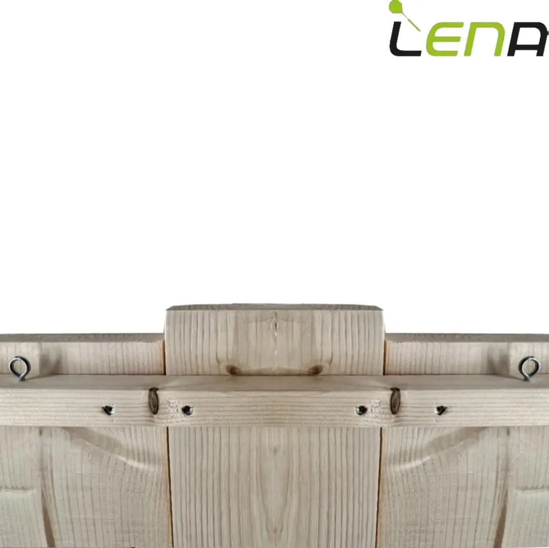 Lena WOOD1 Houten Muurbeveiliger Ø45cm