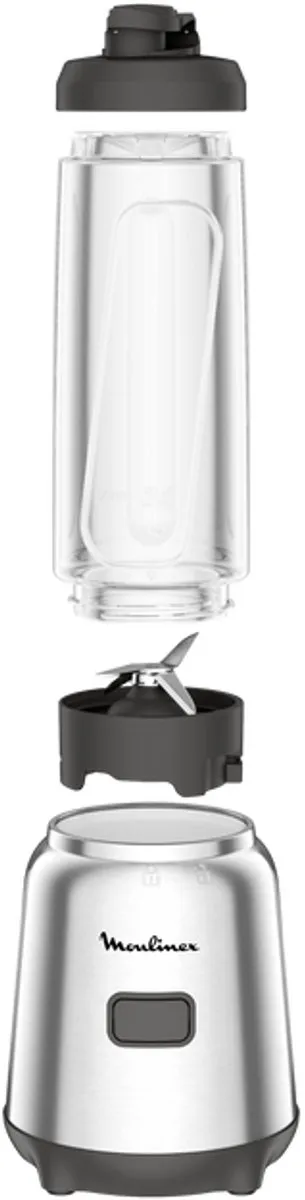 Moulinex LM15FD10 Mini Blender 300W - 1L - Zilverkleurig