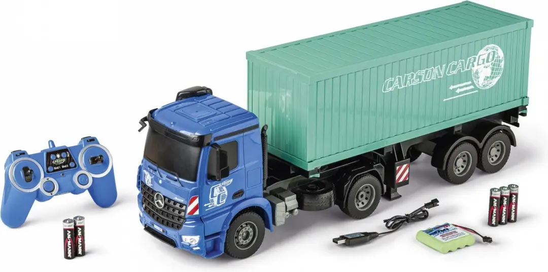 Carson RC Mercedes Arocs 1:20 RC Vrachtwagen