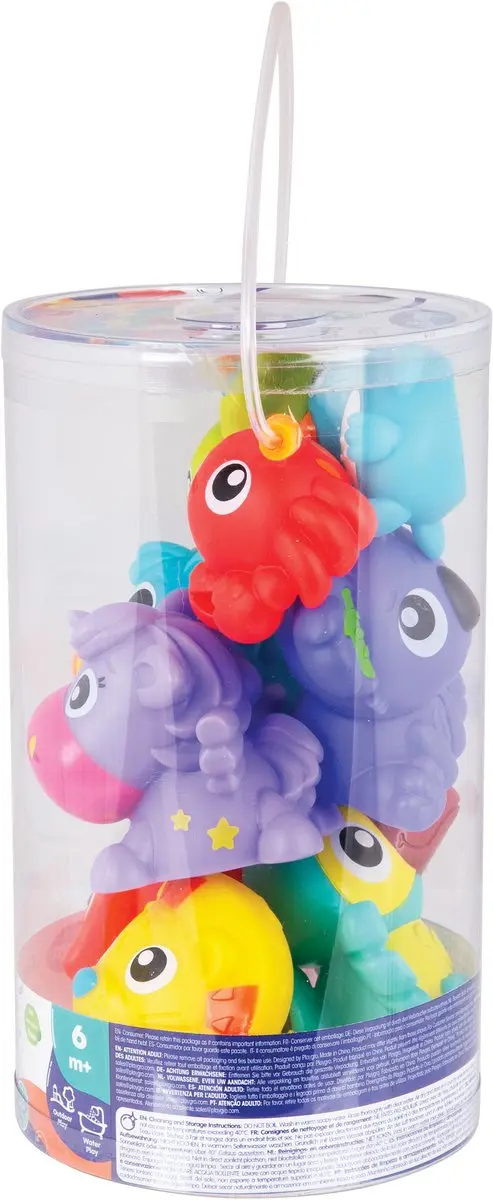 Playgro First Fun Floaties Badspeelgoed - 8 Stuks Multicolor