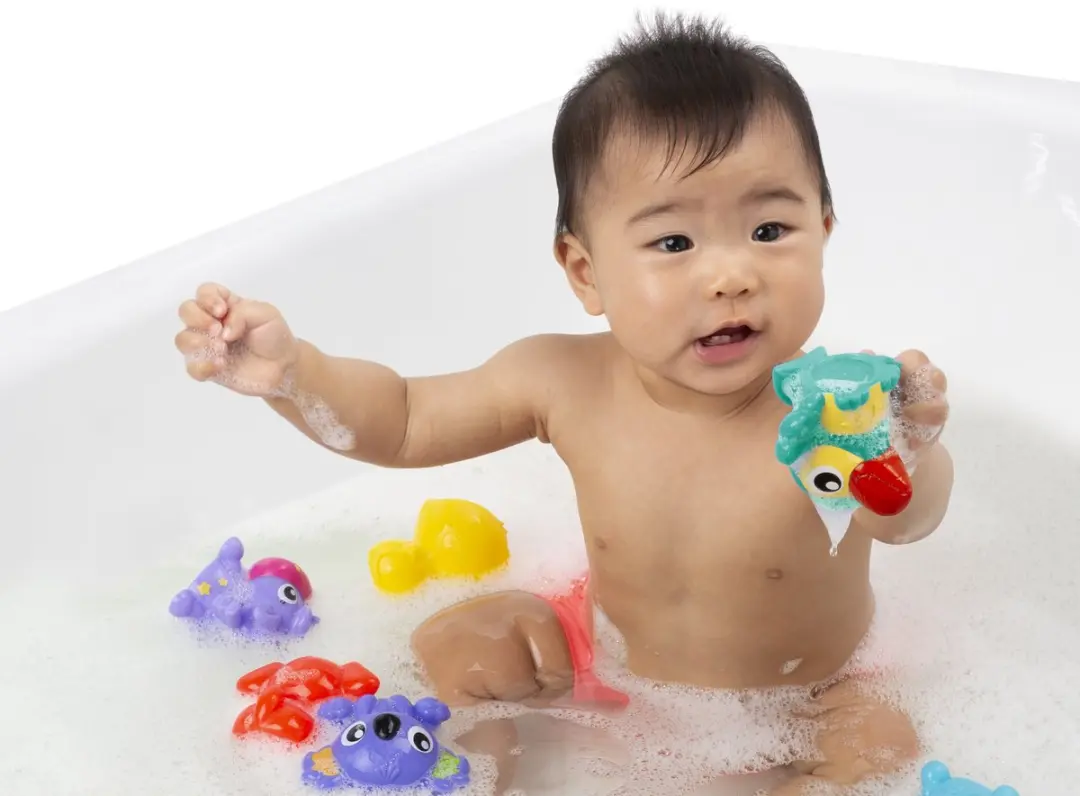 Playgro First Fun Floaties Badspeelgoed - 8 Stuks Multicolor