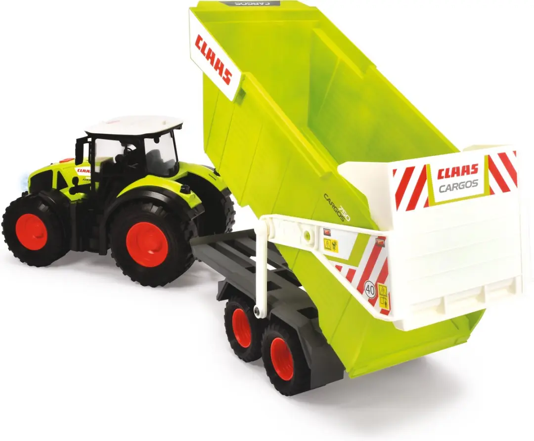 Dickie CLAAS Farm Tractor & Trailer 203739004 - Meerkleurig