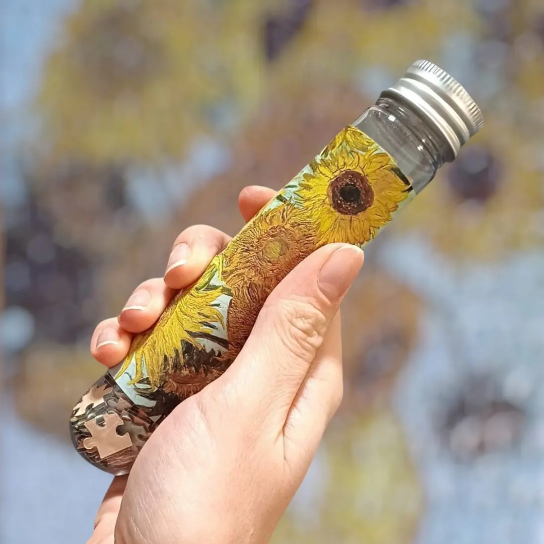 Van Gogh Mini Puzzel Zonnebloemen 150 Stukjes