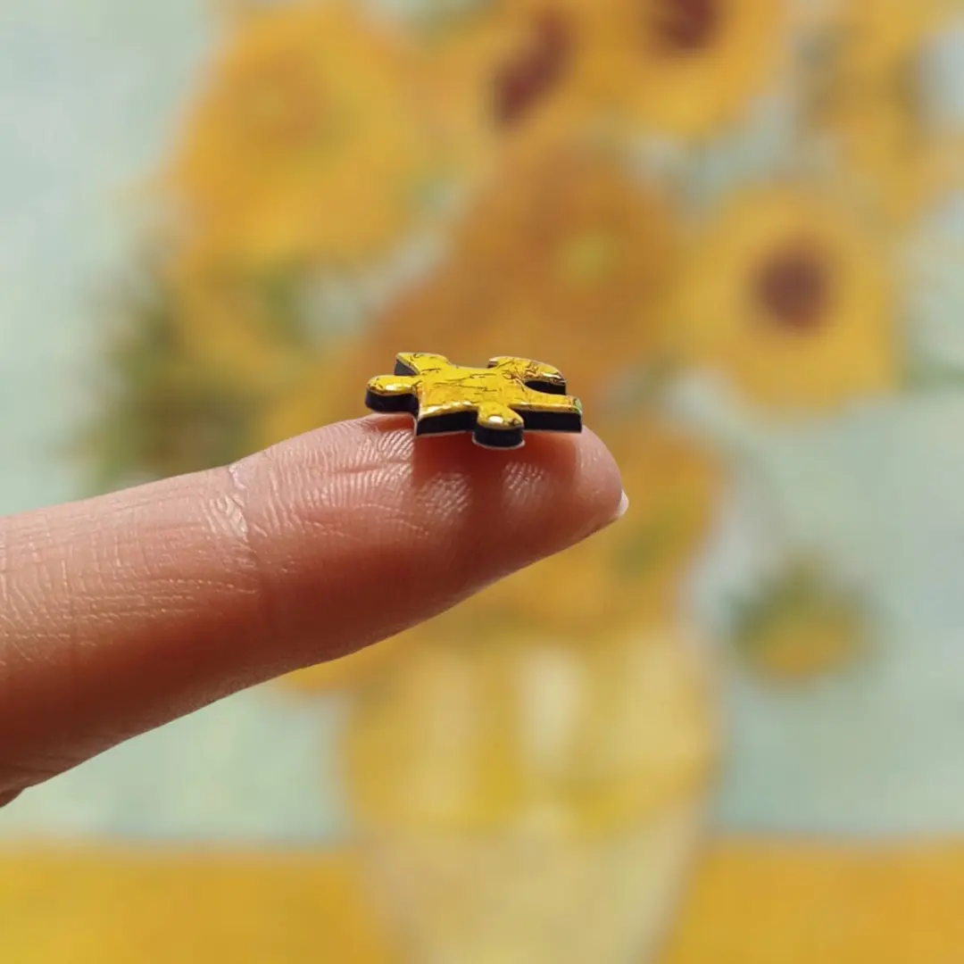 Van Gogh Mini Puzzel Zonnebloemen 150 Stukjes - Tube
