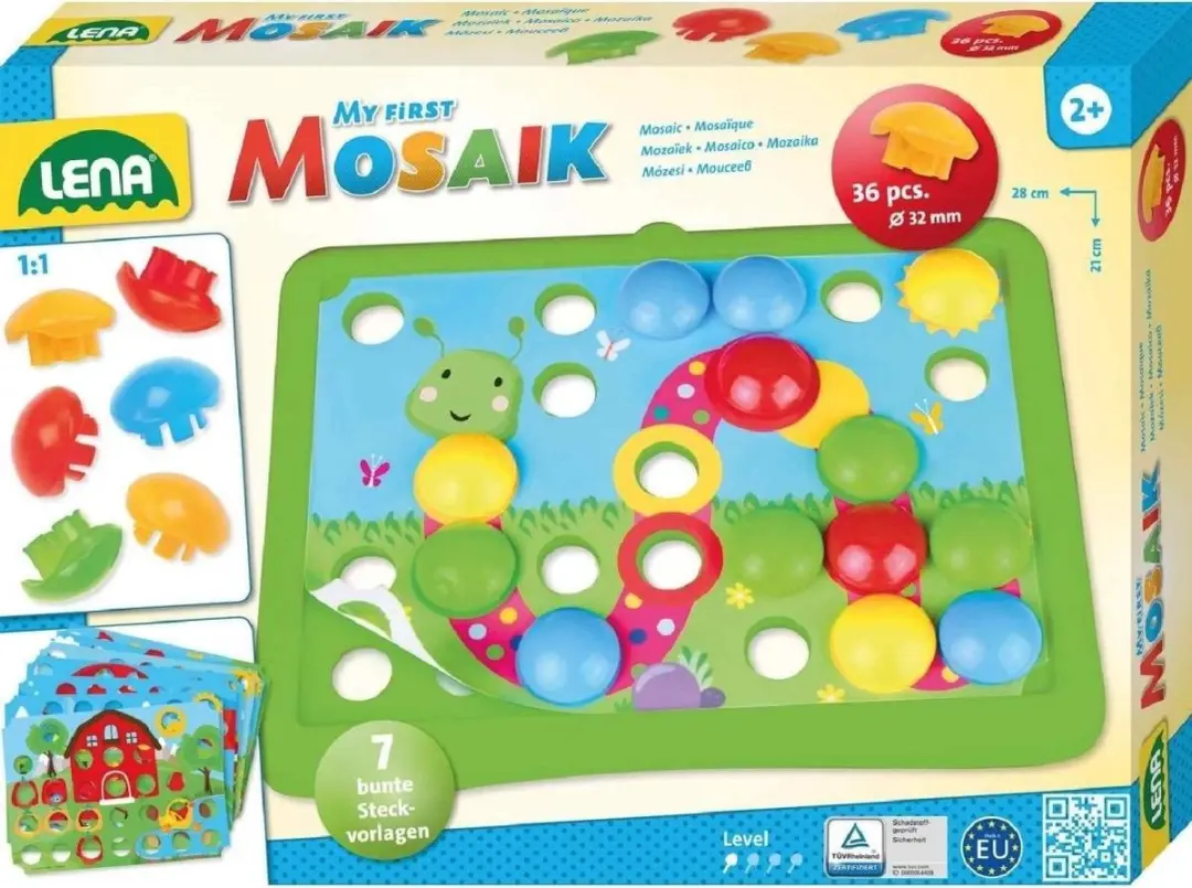 Lena My First Mozaïek Natuur Multicolor