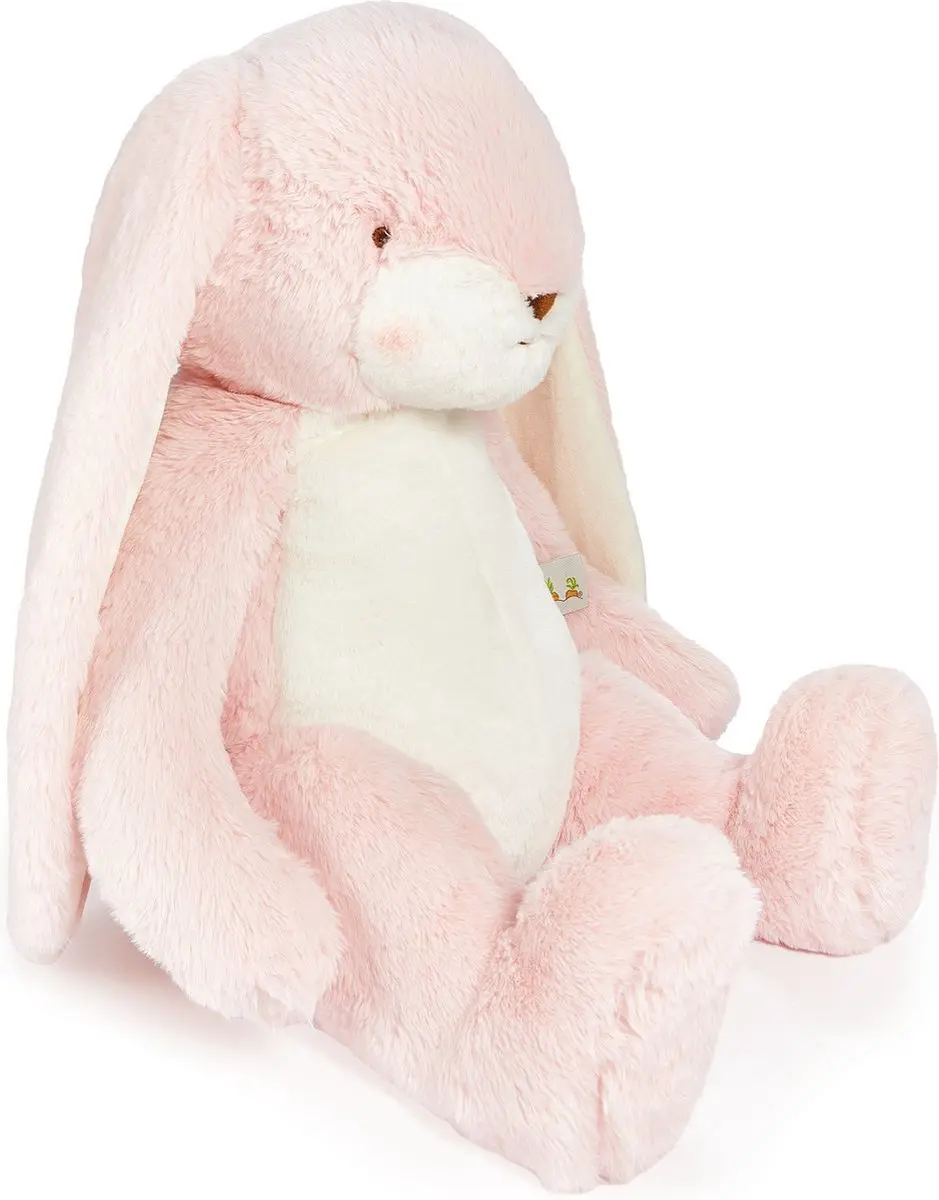 Bunnies By The Bay Nibble Konijn Geborduurd Roze - 46cm - afbeelding 6 van 6