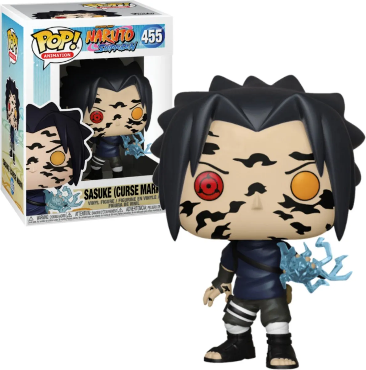 Funko Pop! Naruto Sasuke met Vloekstekens US Exclusive 35525