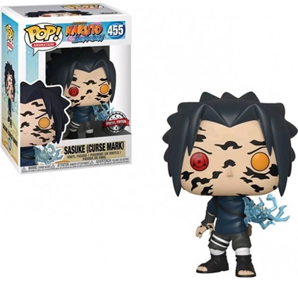Funko Pop! Naruto Sasuke met Vloekstekens US Exclusive 35525