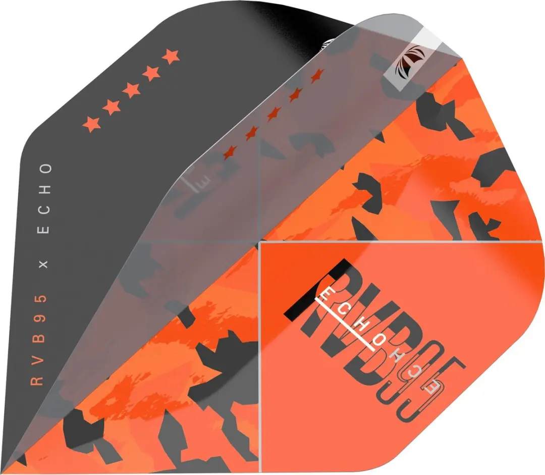 Target RVB x Echo Pro Ultra NO2 Dart Flights - 3 Stuks - Multi