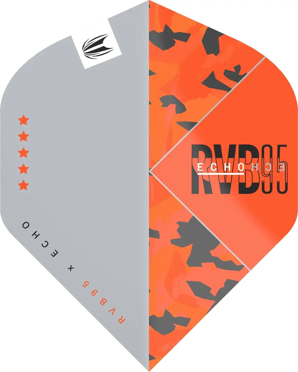 Target RVB x Echo Pro Ultra NO2 Dart Flights - 3 Stuks - Multi