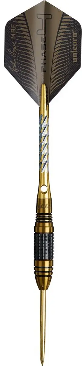 Unicorn John Lowe W.C. Phase 4 Dartpijlen - 3 Stuks - Goud