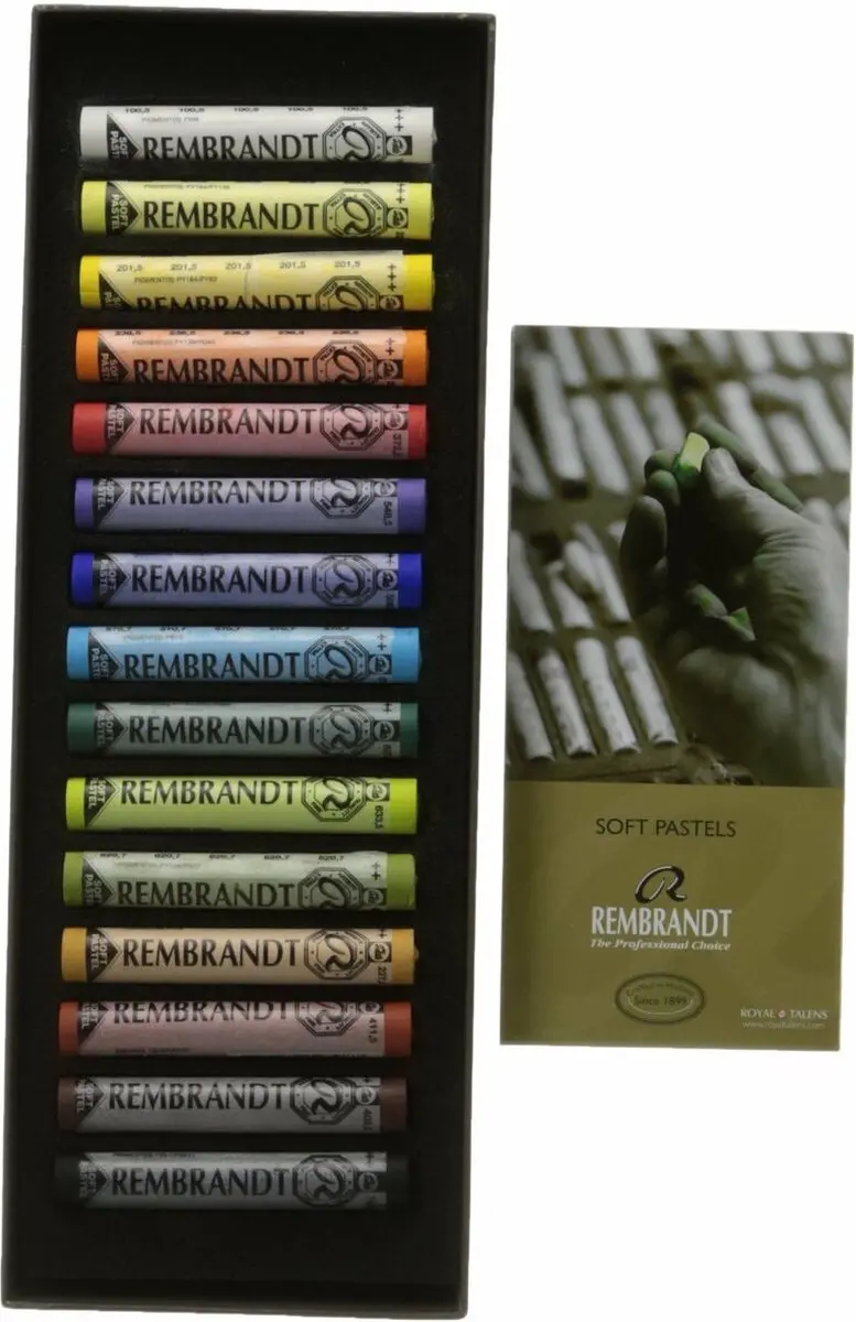 Rembrandt Soft Pastel Set - 15 Stuks