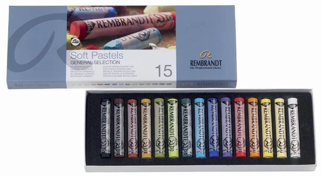 Rembrandt Soft Pastel Set - 15 Stuks