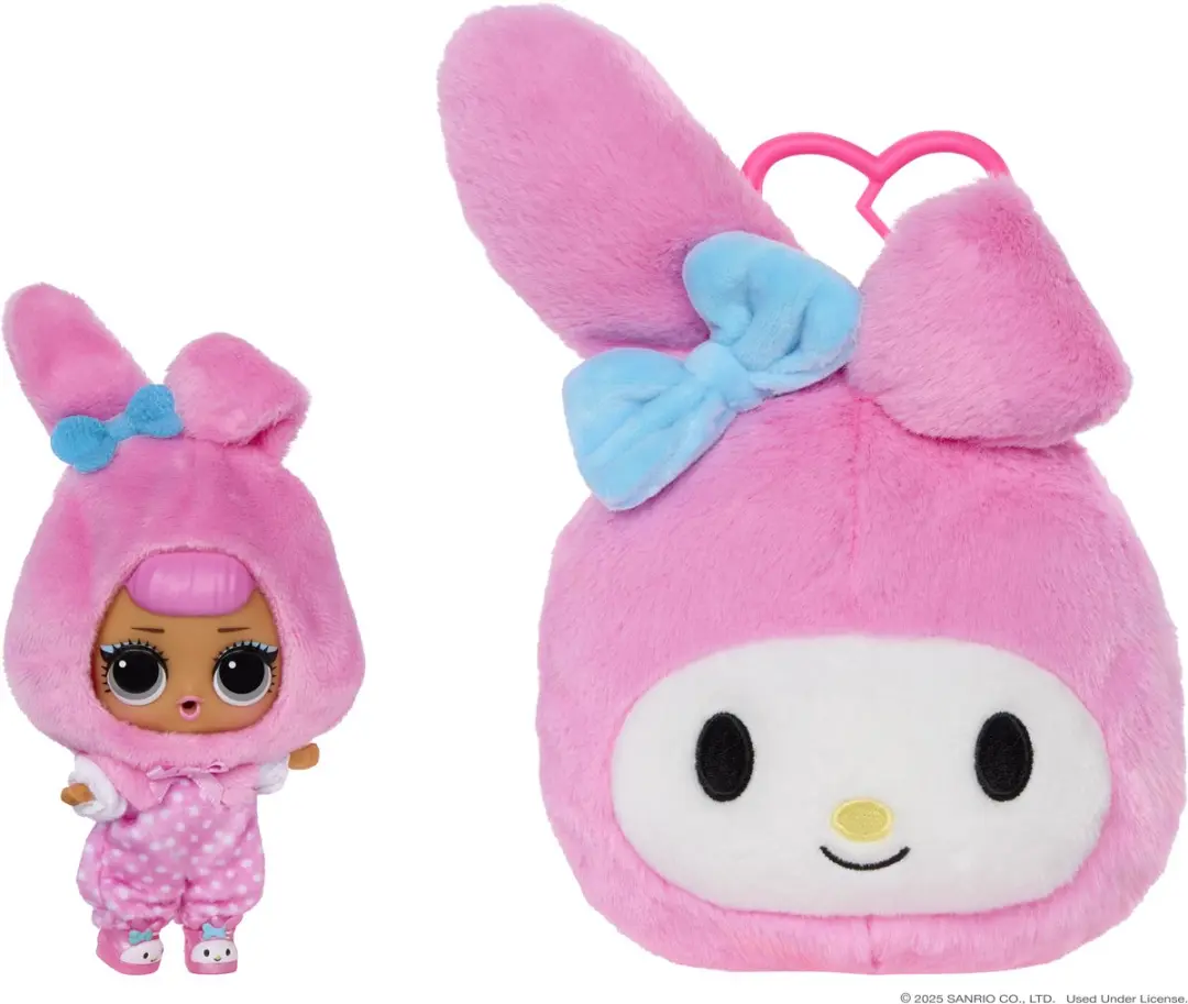 LOL! Surprise! Loves Hello Kitty Sanrio Reversible Plush - Meerkleurig
