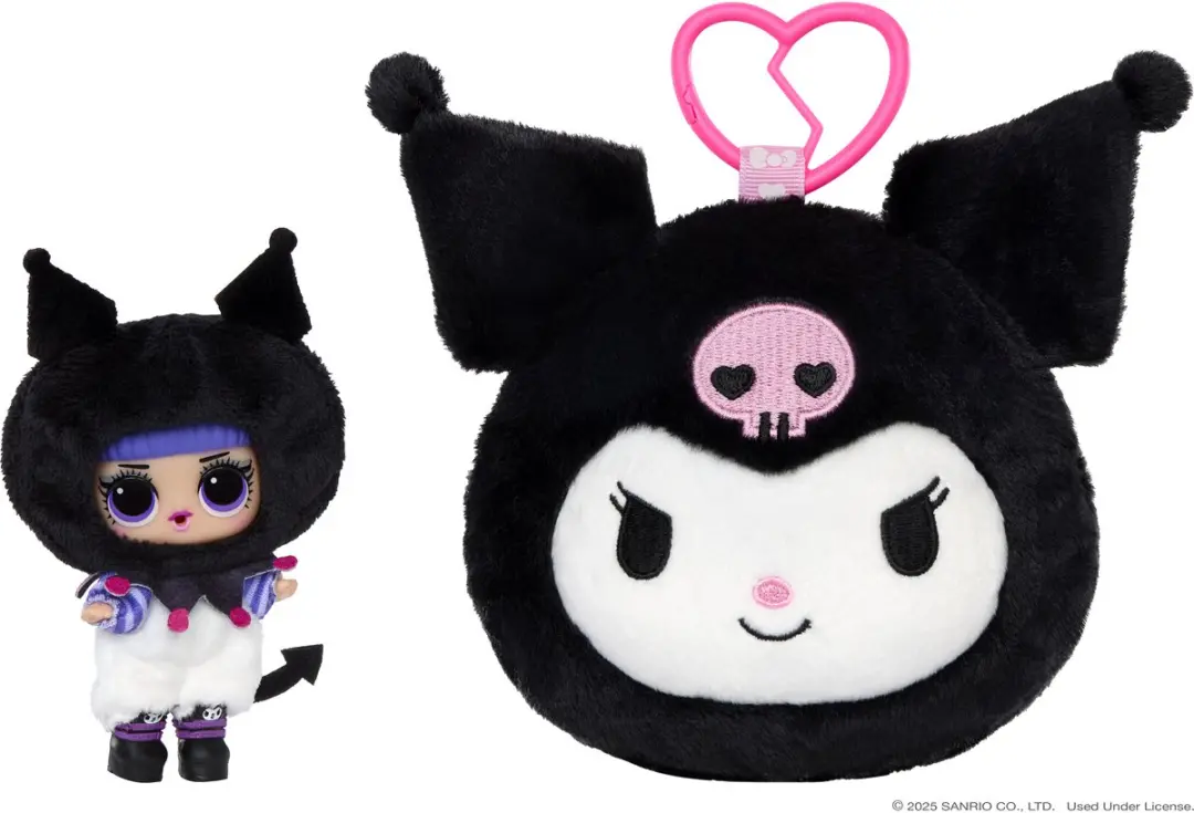 LOL! Surprise! Loves Hello Kitty Sanrio Reversible Plush - Meerkleurig