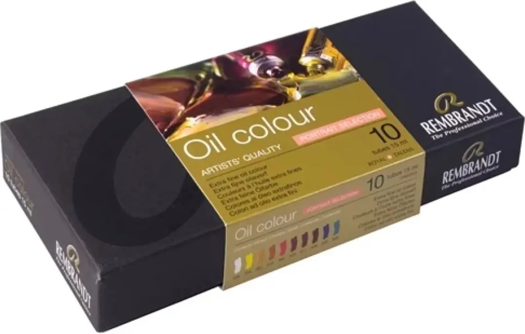 Talens Rembrandt Olieverfset 10x15ml - Portret