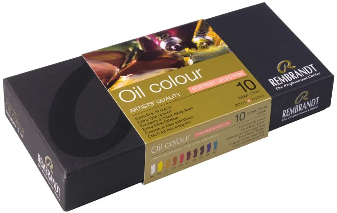 Talens Rembrandt Olieverfset 10x15ml