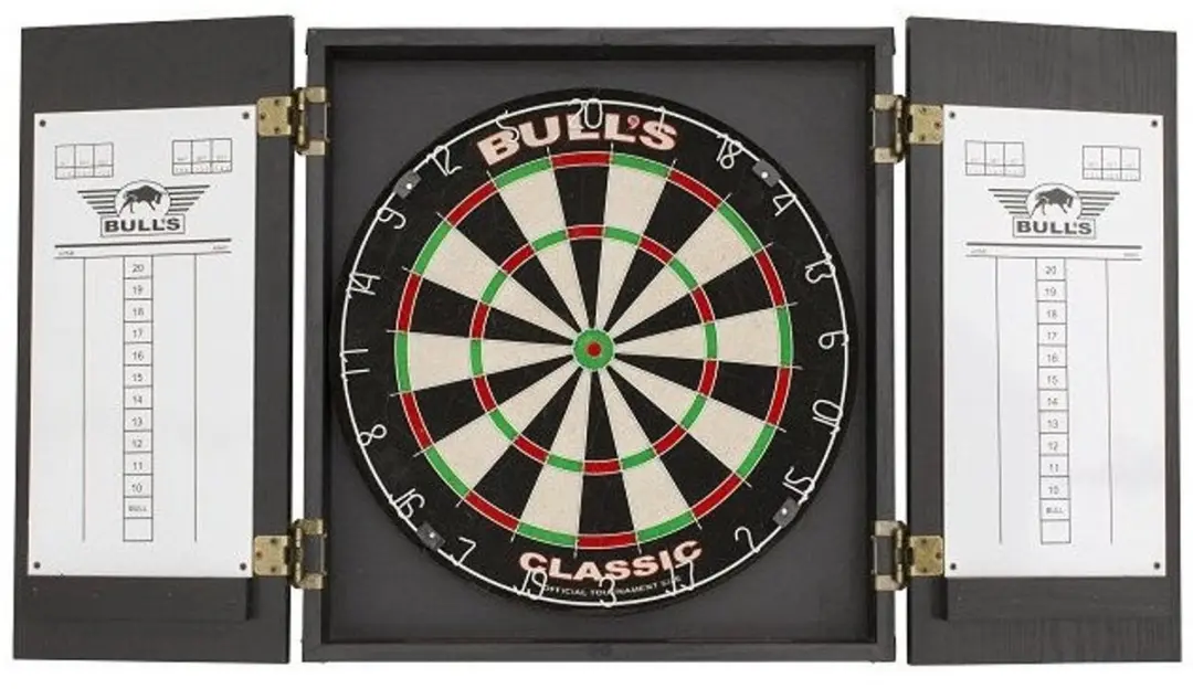Bull's Dartkabinet BU67211 - Zwart Wit