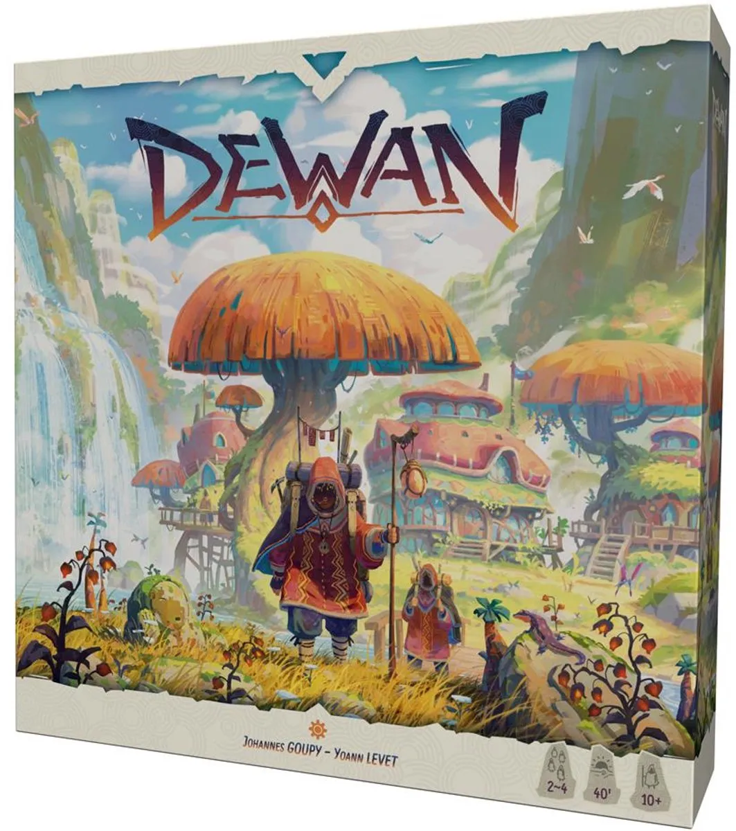 Asmodee Dewan Bordspel - 2-4 Spelers