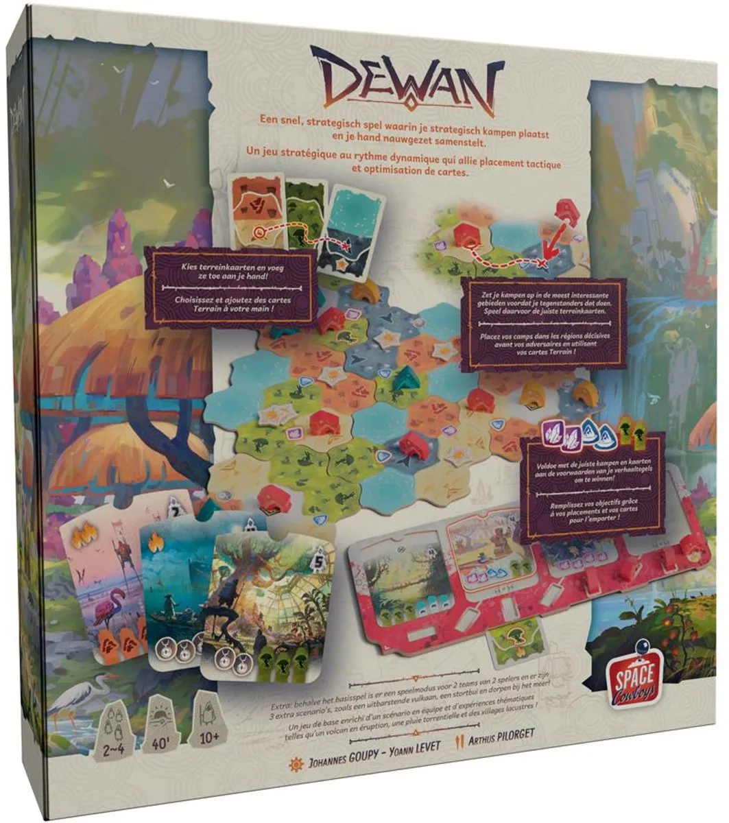 Asmodee Dewan Bordspel - 2-4 Spelers