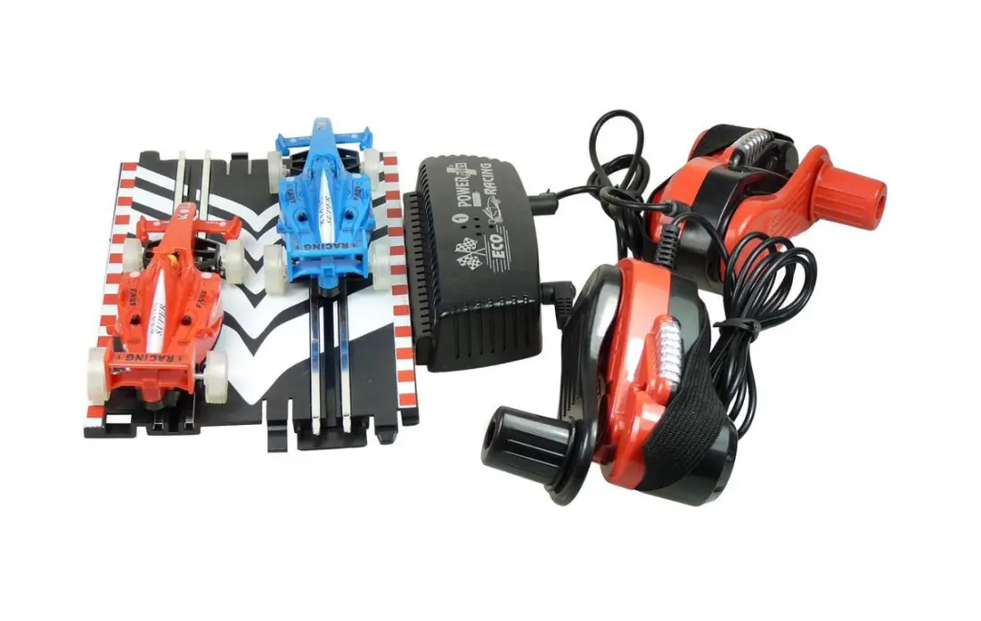 Powerplus Mustang Dynamo Racebaan - STEM Speelgoed - Zwart/Rood/Blauw - afbeelding 6 van 6