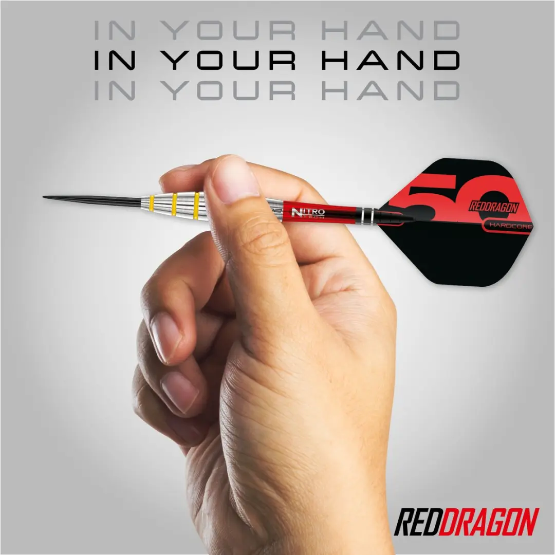 Red Dragon Chunky Stumpy 3 Dartpijlen - 3 Stuks - Limited Edition