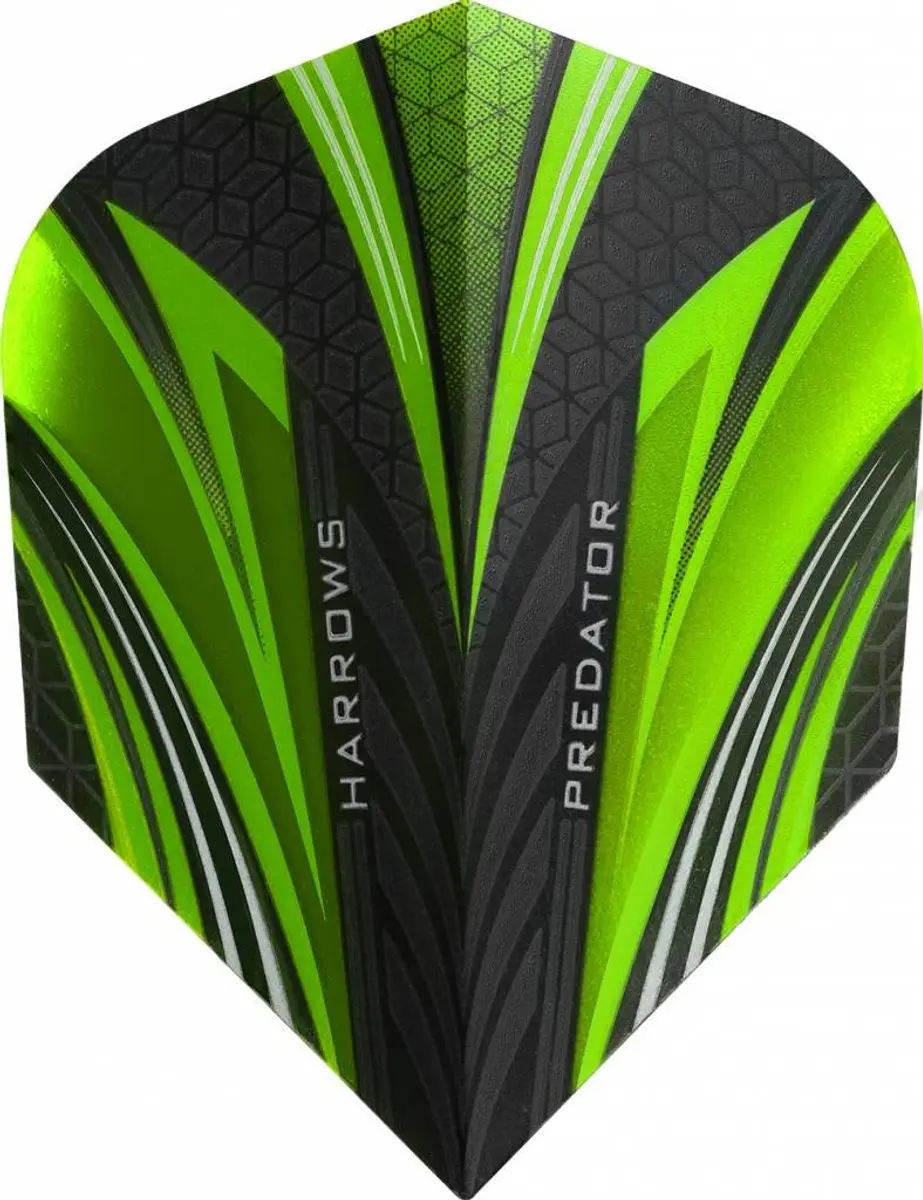 Harrows Prime Predator Green Dart Flights HF7522
