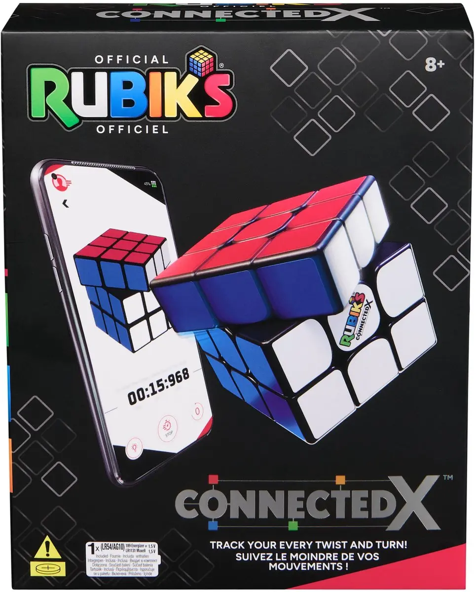 Spin Master Rubik’s Connected X Bluetooth Speed Cube - Multicolor