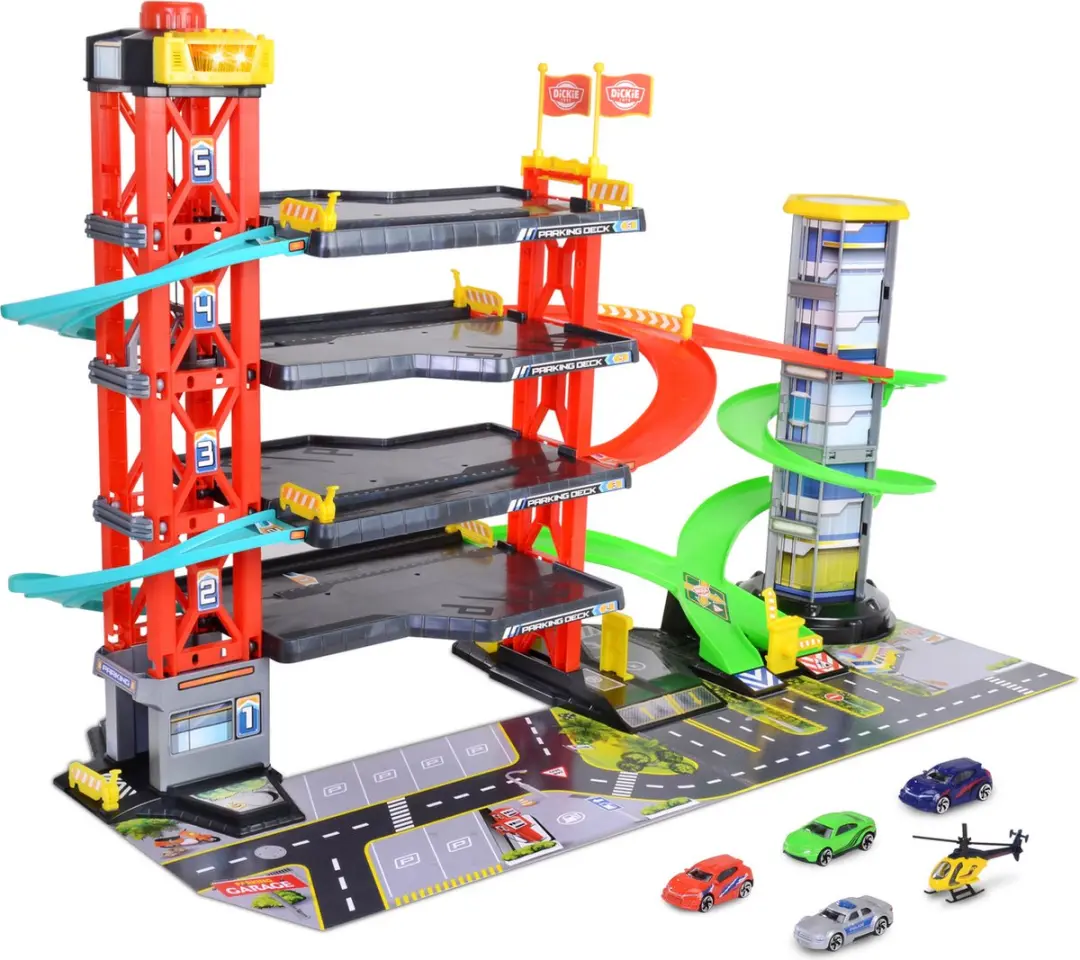 Dickie Toys Parkeergarage 203339000 - Licht & Geluid - afbeelding 6 van 6