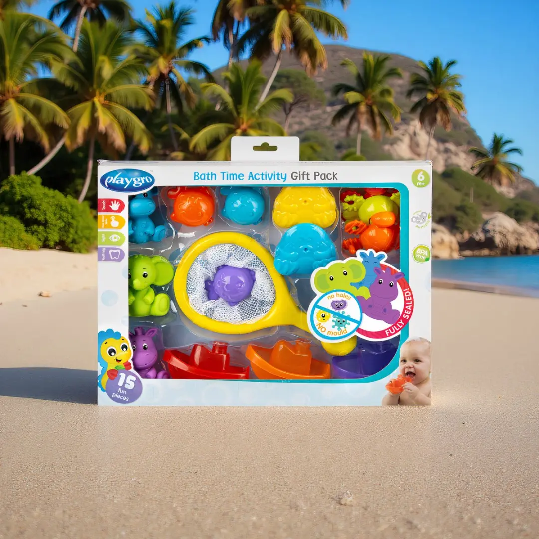 Playgro Activiteiten Badschenken 14-delig - Multi