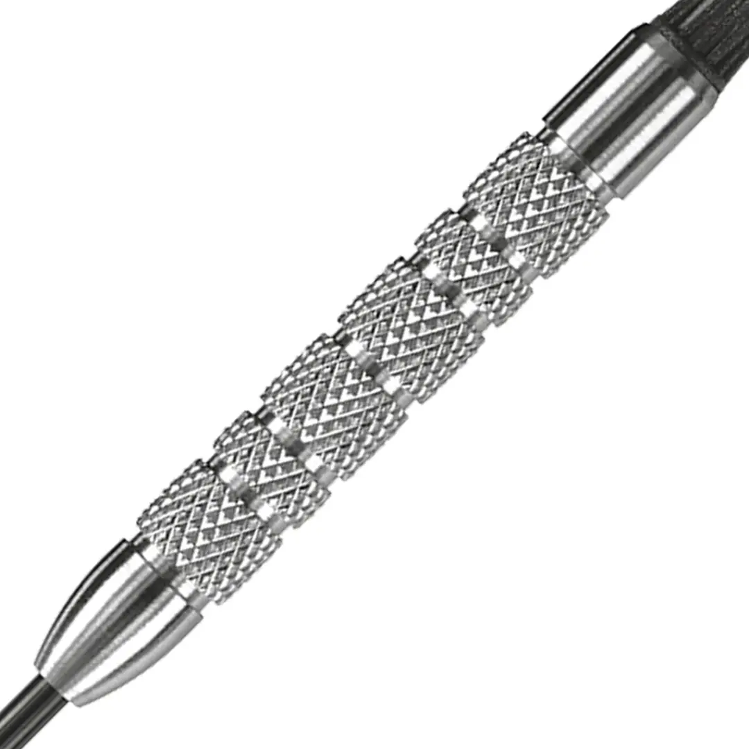 Harrows Assassin Standard Darts 22g - 80% Tungsten - Grijs/wit/zwart - afbeelding 6 van 6