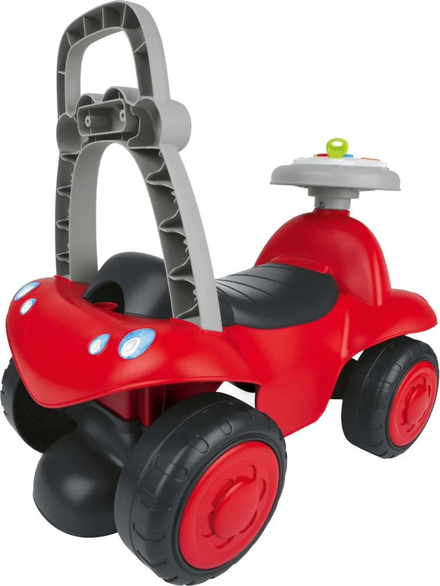 Chicco Walk En Ride Billy Loopauto - Rood - afbeelding 6 van 6