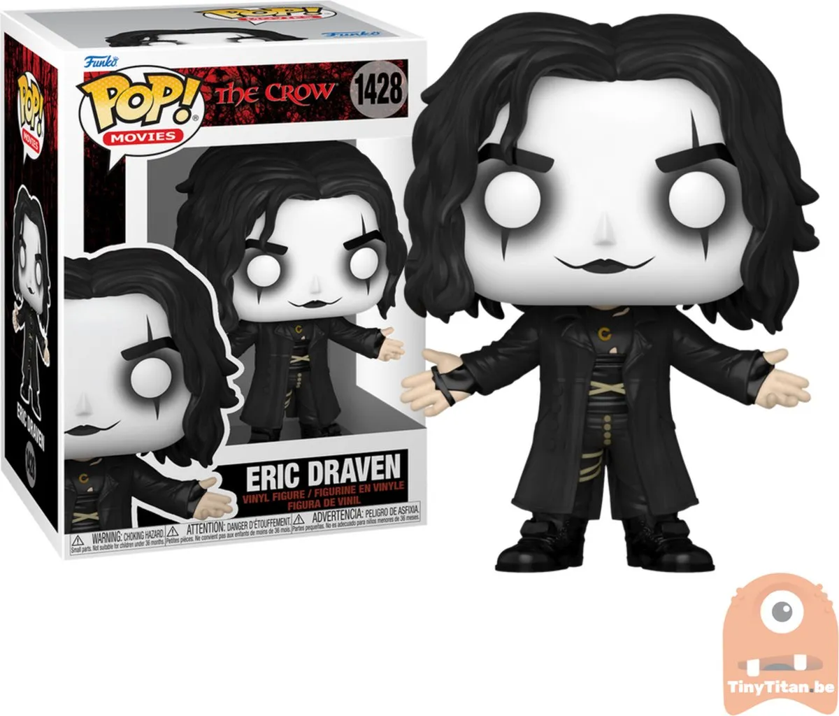 Funko POP! Movies The Crow Eric - 72379 Verzamelfiguur - 9cm - Multicolor