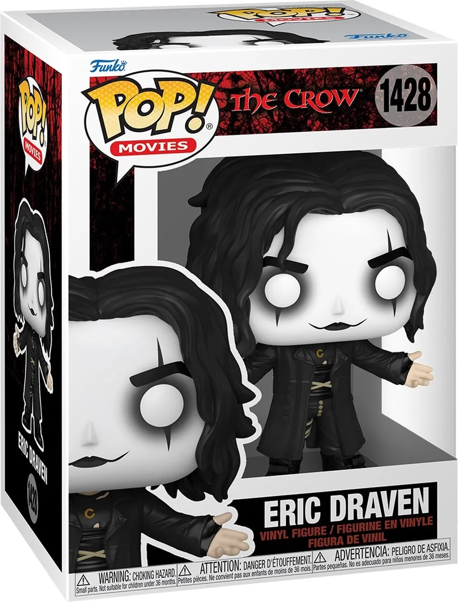 Funko POP! Movies The Crow Eric - 72379 Verzamelfiguur - 9cm - Multicolor