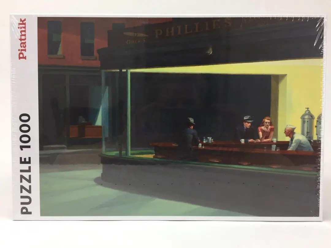 Piatnik Nighthawks Edward Hopper Puzzel - 1000 Stuks