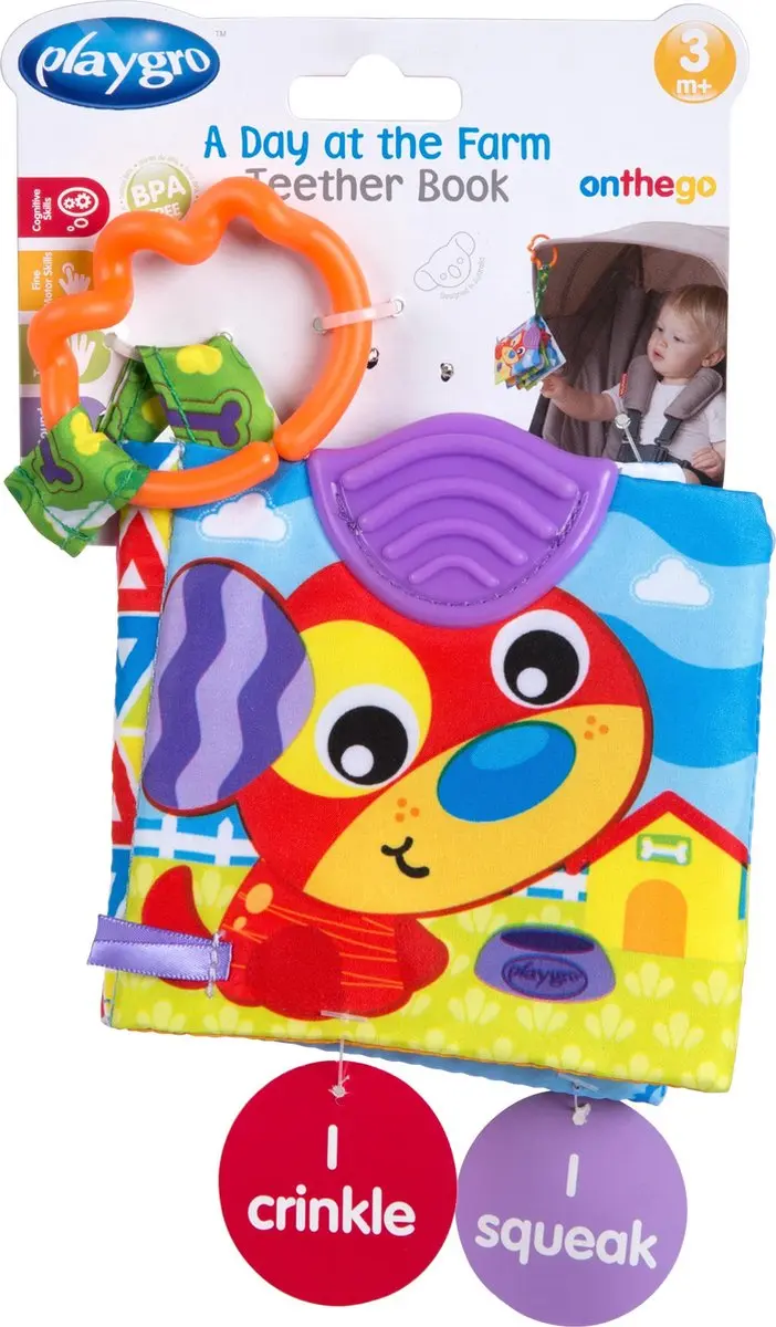 Playgro Activiteitenboekje Boederijdieren