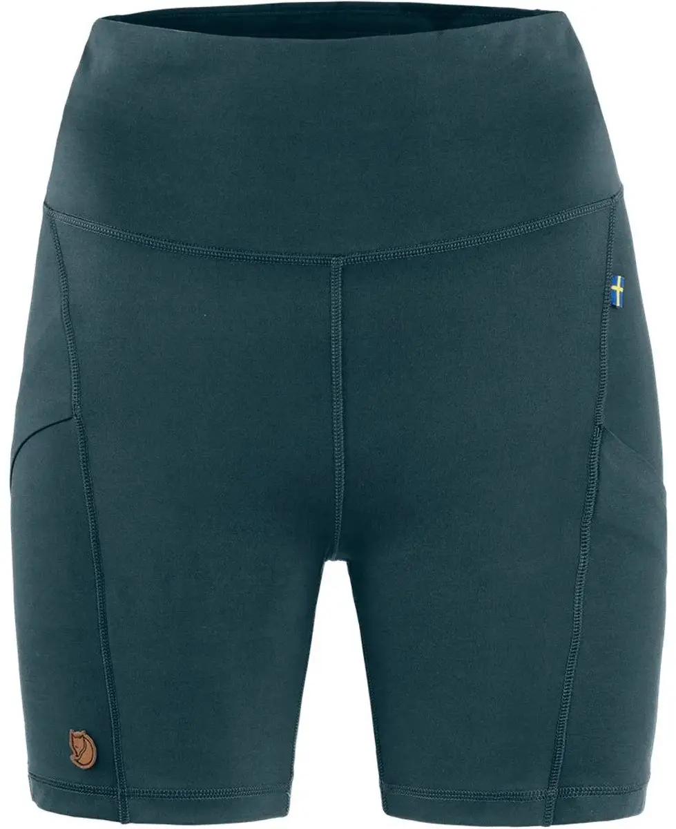 Fjällräven Abisko 6" Korte Leggings - S - Mountain Blue