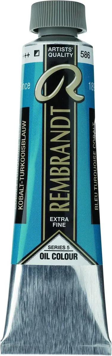 Rembrandt Olieverf Cobalt Turquoise Blue 586