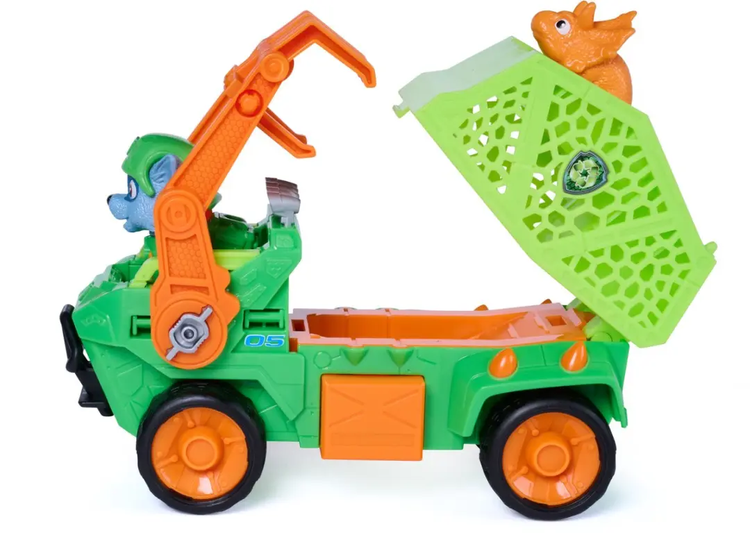 PAW Patrol Rocky Dino Rescue Recycler 6075772 - Dino Film Set - Meerkleurig