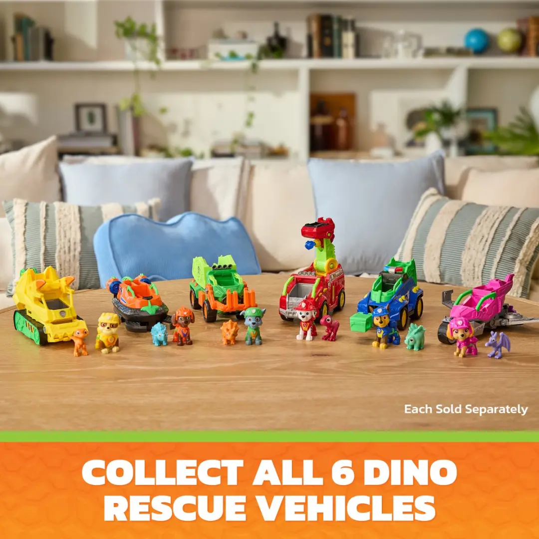 PAW Patrol Rocky Dino Rescue Recycler 6075772 - Dino Film Set - Meerkleurig