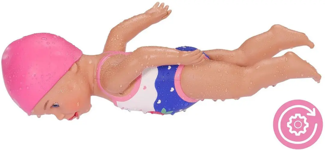 Baby Born Zwemmende Lizzie 30cm - Meerkleurig