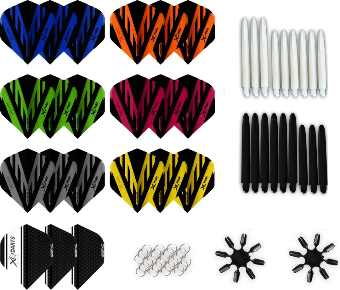 XQMax Dart Flights & Shafts Multipack