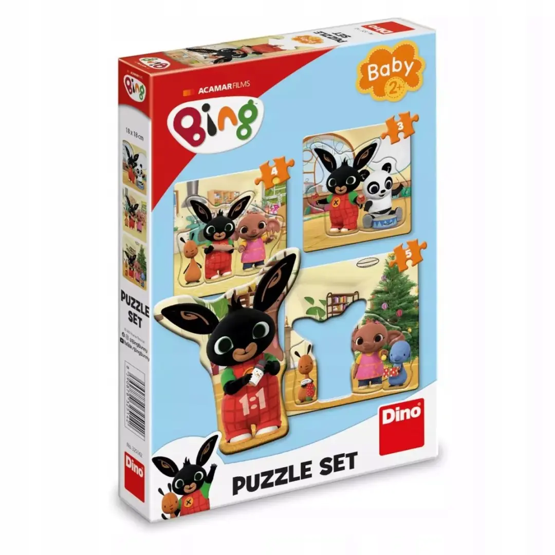Bing Baby Dino Puzzel 12 Stuks