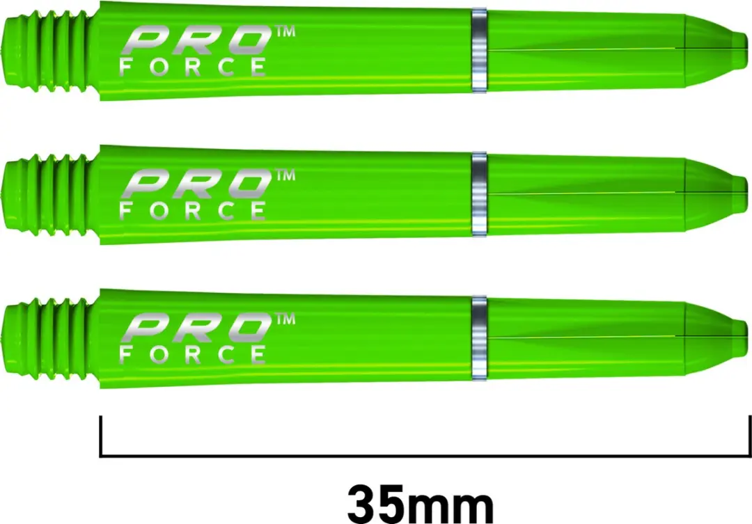 Winmau Pro Force Dartschachten Groen - 3 Stuks