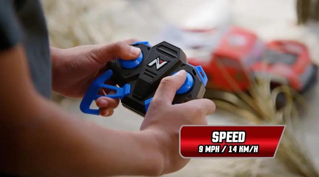 NIKKO Pro Truck RC Auto 14 km/h - 4WD - Rood - 4x 6V Accu