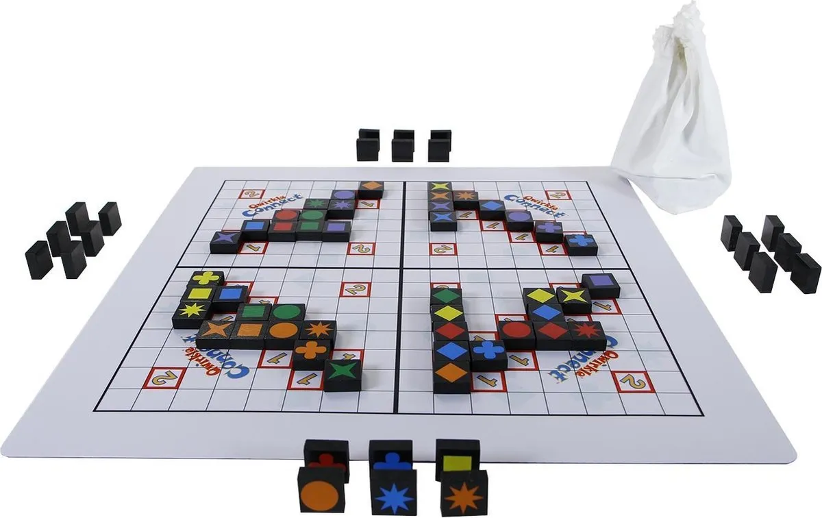 999 Games Qwirkle Playmat Bordspel - 2-4 Spelers