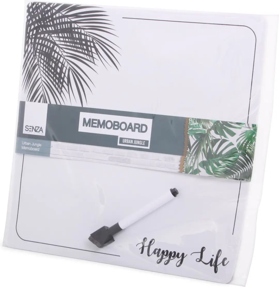 Senza Memoboard Urban Jungle - Wit