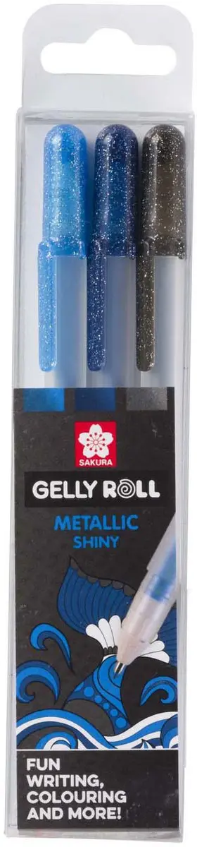 Sakura Gelly Roll Metallic Set 3 - Ocean - Glans