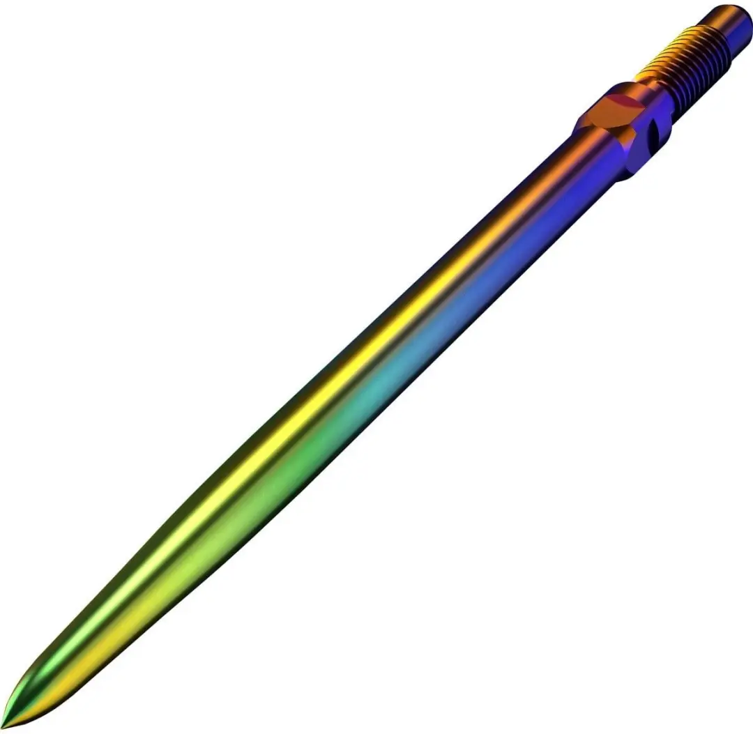 Bull's Convertible Points Smooth Rainbow 40mm - 3 Stuks