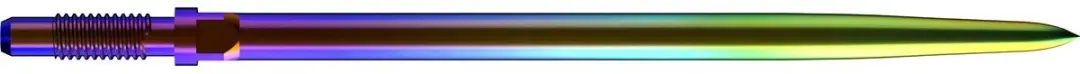 Bull's Convertible Points Smooth Rainbow 40mm - 3 Stuks